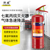 Zhe'an Portable Heptafluoropropane Fire Extinguisher 1kg Machine Room Archives Precision Instrument Fire Extinguisher 1KG MJZ/1