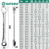 SATA 43208 fully polished dual-purpose quick wrench 15MM