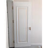Chongqing Xiaoxiao wooden door metal strip buckle paint interior door bedroom solid wood veneer paint