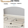 Ji Litian customized stainless steel bracket, refrigerator raised base, fish tank, flower pot, wooden cabinet rack, grain, oil, rice and noodles, moisture-proof, off-the-ground 50*80*9.5 silent pulley, 6 wheels