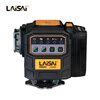 Laser Laser 6656 high-brightness high-precision strong light thin-line infrared level meter wall and floor meter 80 mW 200 mW high-power light source LSG6656 high-brightness 80 mW green light 12 lines standard