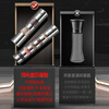 I VE stainless steel pepper grinder manual freshly ground sea salt black peppercorn mixed seasoning kitchen grinder artifact double head two-layer grinder