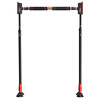 Burning ice pull-up horizontal bar, punch-free floor stretching exercise comprehensive training device, indoor anti-fall for children and adults, anti-fall floor horizontal bar, suitable for installation width distance 114CM-150CM