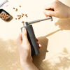 Taimo Nano Mini Portable Coffee Machine Manual Bean Grinder Foldable Coffee Bean Grinder Nano Black Diamond Pattern (Single Product Grinding Core)