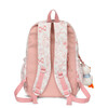 Viney schoolbag girls cute college students high school junior high school primary school students large-capacity backpack lightweight burden reduction simple computer bag travel backpack children 3-6 grades high appearance outdoor travel leisure