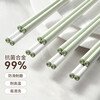 Pinyu antibacterial alloy chopsticks household high-end one-person-one-chopstick anti-slip, anti-mold and high-temperature tableware 5 pairs