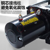 Hugong electric winch 12v off-road vehicle self-rescue traction electric vehicle crane hoist 24v truck lifting winch 12000 pounds 12v (handle + remote control)
