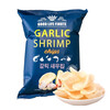 South Korea imported Qu Laifu shrimp chips garlic crab flavor puffed crispy snacks snack food garlic shrimp chips 82g * 3 bags