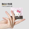 Yijie disposable gloves food grade independent packaging thickened kitchen PE takeaway crayfish catering durable and oil-proof 80 small pack*1 (pattern mix and match)