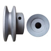 Xihuang pulley A type single groove cast iron 58 inner diameter 689101112131415mm motor large diameter 58 inner hole 18 screws M6
