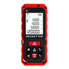 MiLESEEY S2 laser range finder, handheld high-precision infrared measuring instrument, electronic ruler and room measuring instrument, one-click output of CAD drawing, green light model 100 meters (charging + voice)