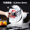 OOULISS lemon slicer fruit slicer electric manual slicer commercial potato slices cutting fruit artifact fruit and vegetable slices upgraded manual slicer + pair of blades