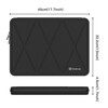 Smatree is suitable for ASUS Gunslinger 7P/8P/9P 18-inch gaming laptop sleeve hard shell storage bag black 18 inches