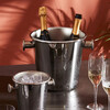 Alessi Ice Bucket Stainless Steel Champagne Bucket Red Wine Wine Ice Cube Ice Bucket Italian Imported Cold Water Bucket 5051 Ice Bucket
