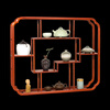 Youfuyin Duobao Pavilion storage rack solid wood rosewood new Chinese style modern simple wall-mounted ancient rack wall-mounted Duobao Pavilion tea 40 rosewood hanging round
