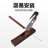 Mujingfang (Mujingfang) Ebony Woodworking Plane Wood Plane Chinese Push Plane Manual Planing Planing DIY Woodworking Household 127MM Blade Width 30MM Includes Planer + Wood Wax Oil