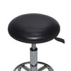 WST510 anti-static stool PU leather lifting round stool industrial workshop employee stool (caster version) needs to be installed and customized by yourself