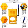Thickened mop squeezing bucket, water squeezing head, water squeezing head, water squeezing machine, cleaning front dehydration basket, mop bucket, 32 liter water squeezing truck with spring gloves
