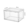 OMANTI shoe box acrylic shoe cabinet dust-proof and moisture-proof AJ high-top shoes magnetic side opening figure collection display shoe box storage magnetic side opening transparent shoe box 1 piece