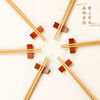Tang Zong Chopsticks, 10 nanmu chopstick holders, chopstick holders for home use, Japanese-style dining table fast chopstick holders, commercial chopstick pillows for hotels