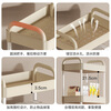 Yupin trolley storage rack kitchen bedroom floor-standing multi-layer snack baby products storage rack dormitory ZW52 four-story