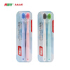 Double-sided needle whitening anti-moth and gum protection toothpaste 360g + 2 toothbrushes (plus 40g*2 + 2 toothbrushes)