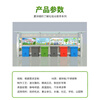 Huili's outdoor garbage sorting kiosk, sorting room, community recycling station, delivery station, collection station publicity board, antique rainproof shed