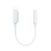 Odokin is suitable for Apple adapter cable/headphone audio converter iPhone16/15/14/13/12/11/X/8/7/ipad and other Lightning port adapters, round mouth 3.5mm headphone jack, listening to music and watching movies