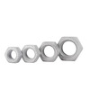 Creaby hot-dip galvanized nut hexagonal screw cap 8-level hot-dip galvanized expanded white zinc nut fastener accessories M30 1 piece 8-level hot-dip galvanized