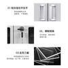 Muyun mobile phone storage cabinet with iron door and glass door factory company school shopping mall mobile phone storage cabinet electronic equipment safe 20 doors plus lower range (door-to-door delivery) 84 doors