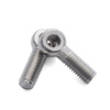 Jinggong M5M6M8 304 stainless steel live joint screw, live joint screw, slip knot screw, lifting ring, fish eye screw, hole bolt, M20*190 (1 piece), thread length 80