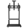 Yunjia is suitable for seewo 86-inch conference flat-panel TV stand, MAXHUB Huawei smart screen floor-standing mobile stand, conference display stand, economical model-40-80-inch mobile floor stand