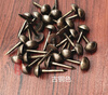 SDFFKOS Antique Brass Cap Nails Round Nails Copper Solid Rivets Round Head Nails Small Bubble Nails Decorative Door Nails Sofa Nails Diameter 0.8 cm Bronze 10 pcs