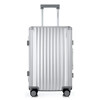 Diplomat diplomat suitcase, high-looking aluminum-magnesium alloy men and women business trip student trolley case TL-2505 silver 20 inches - suitable for short distances and can be boarded