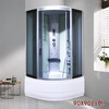 Wulang Machinery (can be installed on the door) shower room bathing room with bathtub bathroom sauna room integrated bathtub 90*90*215cm white with steam