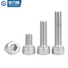 Guwanji grade 8.8 2205 duplex stainless steel cup head hexagonal bolts extended cylindrical head screws and screws M16x25 (1 piece)