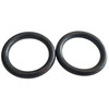 Bingyu bx-27 Nitrile O-ring sealing ring MBR black rubber ring waterproof and oil-resistant (100 pieces) Nitrile O-ring sealing ring outer diameter 9*1mm
