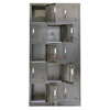Locker material iron sheet height 1800mm width 1350mm thickness 300mm number of cabinets 15 cabinets