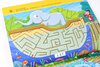 5-minute concentration training maze for 3-6 years old 100 cars, dinosaurs, princesses, Chinese characters, idioms (set of 5 volumes)