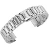 Suitable for Citizen watch strap original light kinetic energy steel strap stainless steel strap butterfly buckle Sky Eagle Orange stainless steel bracelet steel color 23mm