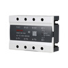 Delixi 100a three-phase solid-state 380v relay DC control AC non-contact contactor ssr-da40A AC control AC (80)A