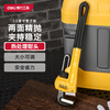 Deli heavy-duty pipe wrench pipe wrench water pump pliers large open wrench water pipe pliers self-tightening throat pliers 12 inches