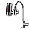 SUPOR electric hot water faucet, installation-free, quick-heating, household instant heating, connected kitchen treasure small water heater, hot and cold dual-use, household heating faster than water heating, silver + leakage protection