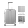 AMERICAN TOURISTER suitcase universal wheel trolley case fashionable and simple student travel password box for men and women on business trip silver 661 silver 21 inches