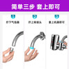 SUPOR electric hot water faucet, installation-free, quick-heating, household instant heating, connected kitchen treasure small water heater, hot and cold dual-use, household heating faster than water heating, silver + leakage protection