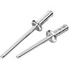Tianzhuo Hardware National Standard Round Head Single Drum/Double Drum Pull Rivet Aluminum/All 304 Stainless Steel Core Blind Rivet Accessories 304 All Steel 4*8 10 PCS