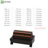 Chenchuan industrial rail-type terminal block multi-input multi-out plug-in wire terminal block quick connector junction box 2-way 1 in 24 out