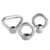 Jianyi 304 stainless steel lifting eye nut triangular Japanese ring nut marine lifting eye nut M6M8M10 M12 round lifting nut no specifications
