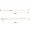 AODSK AD-15M drum stick drumstick 5A California maple dumb drum hammer electronic drum jazz drum drum hammer pair
