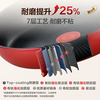 Tefal pan household steak non-stick frying pan less oil fume titanium pancake pan induction cooker gas stove universal 26cm